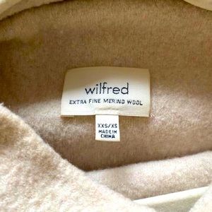 Artizia Wilfred poncho sweater